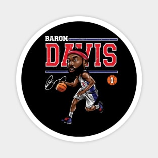 Baron Davis Los Angeles C Cartoon Magnet